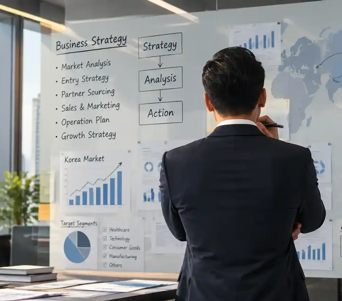 Korea market entry and business development strategy